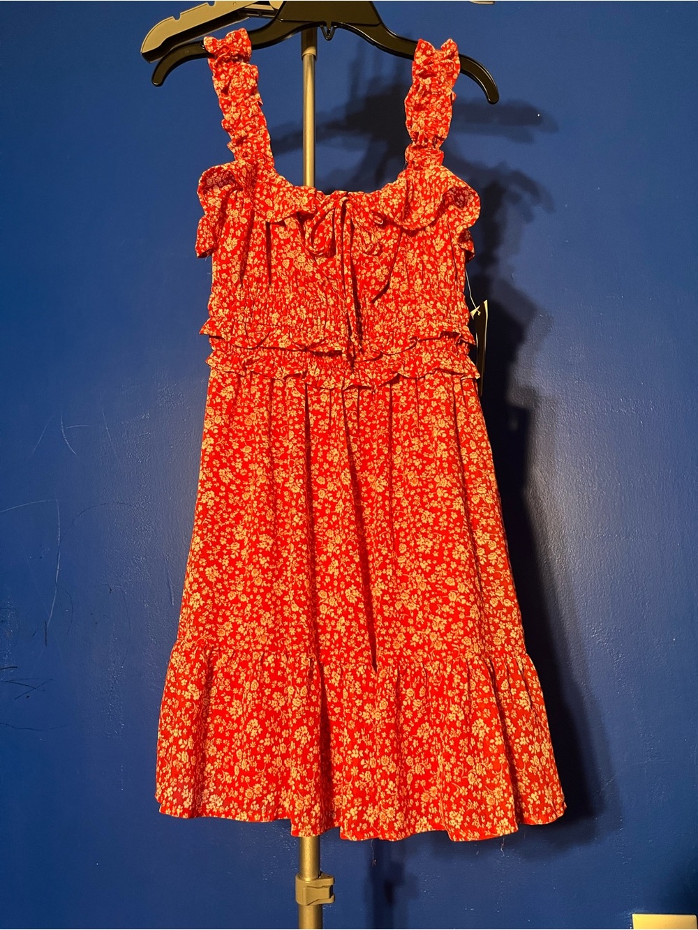 City Triangle Womens Juniors Straight Neck Sleeveless Dress Size XS